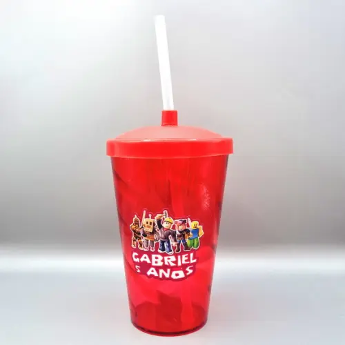 Copo Twister 400 ml Personalizado - Roblox