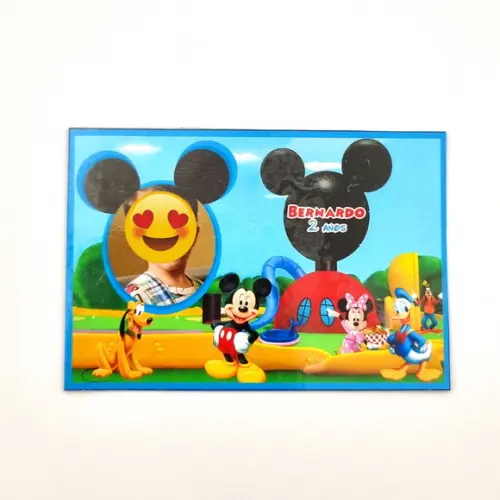 Foto Imã de Geladeira Casa do Mickey