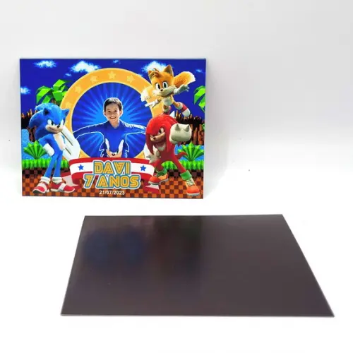 Foto Imã de Geladeira Sonic