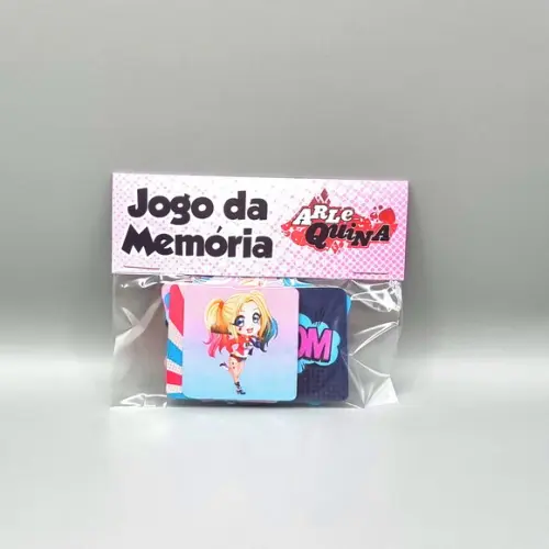 Jogo da Memória - Arlequina