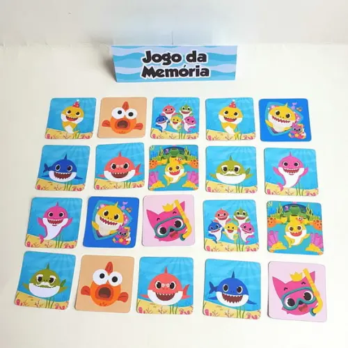 Jogo da Memória - Baby Shark