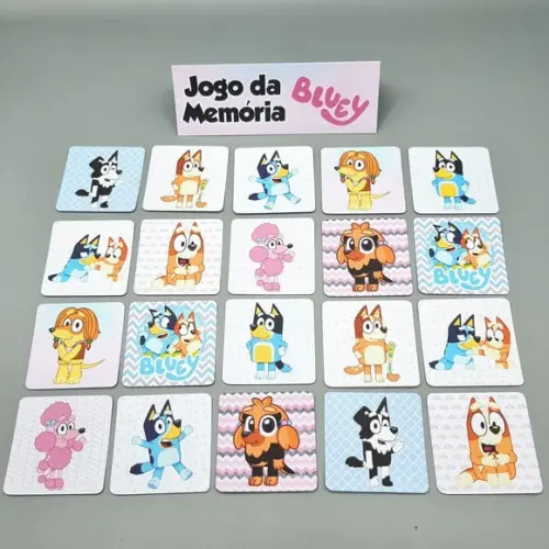 Jogo da Memória - Bluey Candy