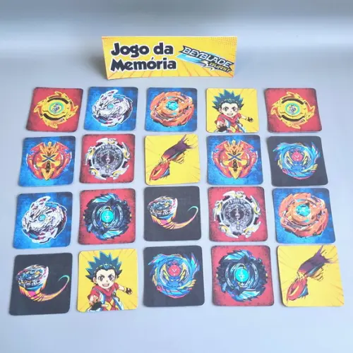 Jogo da Memória - Beyblade