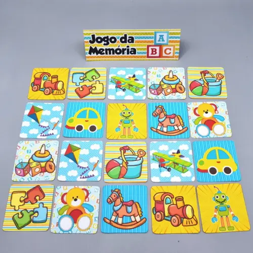 Jogo da Memória - Brinquedos