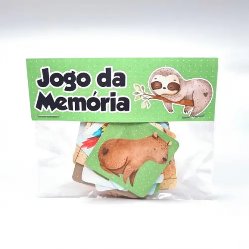 Jogo da Memória - Capivara - Fauna Brasileira