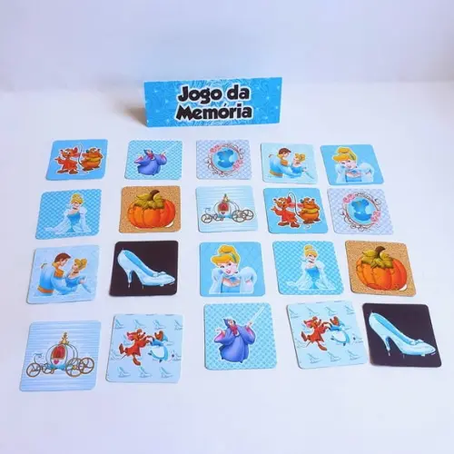 Jogo da Memória - Cinderela