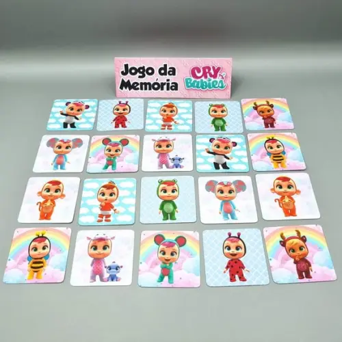 Jogo da Memória - Cry Babies