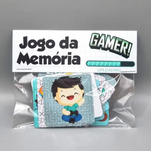 Jogo da Memória - Gamer - Vídeo Game - Game