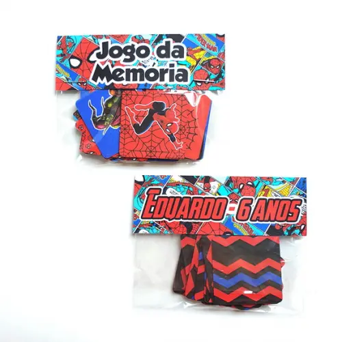 Jogo da Memória - Homem Aranha