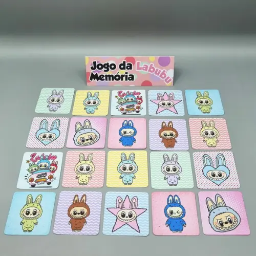 Jogo da Memória - Labubu
