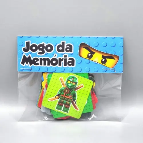 Jogo da Memória - Lego Ninjago