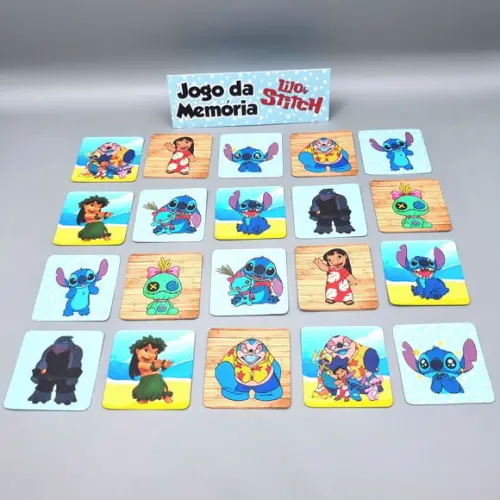 Jogo da Memória - Lilo & Stitch