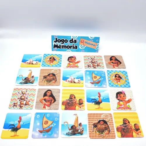 Jogo da Memória - Moana