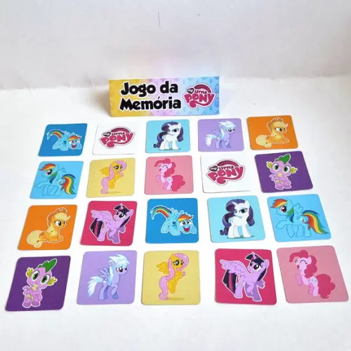 Jogo da Memória - My Little Pony
