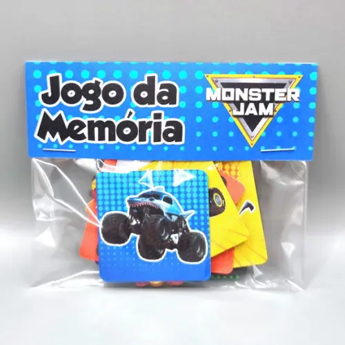 Jogo da Memória - Monster Truck / Monster Jam