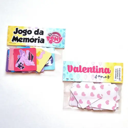 Jogo da Memória - My Little Pony