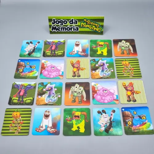 Jogo da Memória - My Singing Monsters