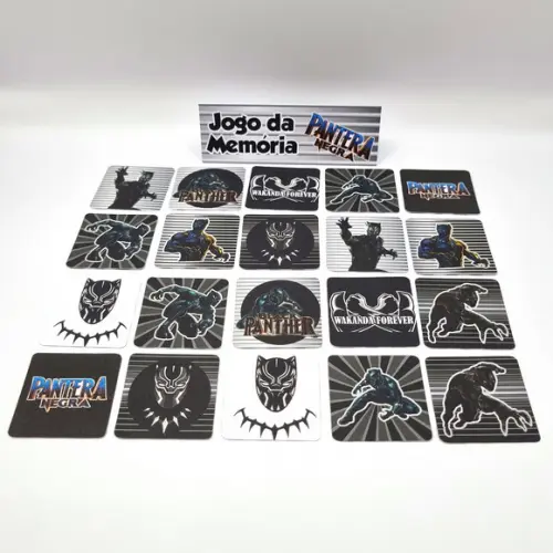 Jogo da Memória - Pantera Negra