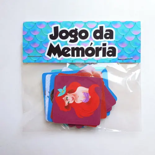 Jogo da Memória - Pequena Sereia