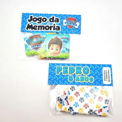 Jogo da Memória - Patrulha Canina