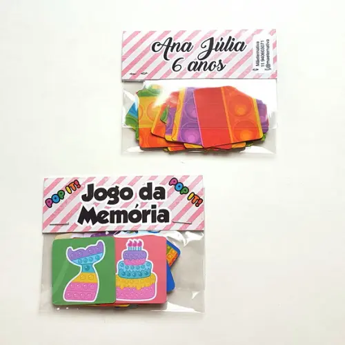 Jogo da Memória - Popit