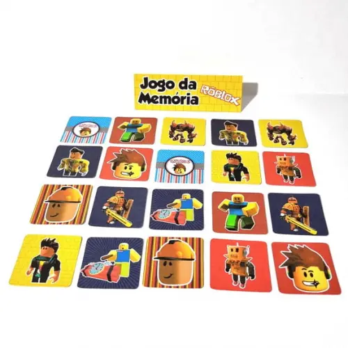 Jogo da Memória - Roblox