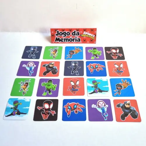 Jogo da Memória - Spidey e Seus Amigos Espetaculares