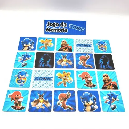 Jogo da Memória - Sonic
