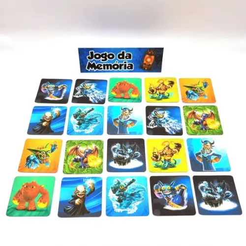 Jogo da Memória - Skylanders