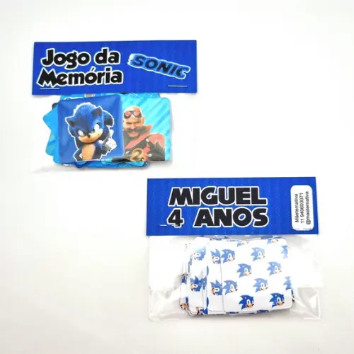 Jogo da Memória - Sonic