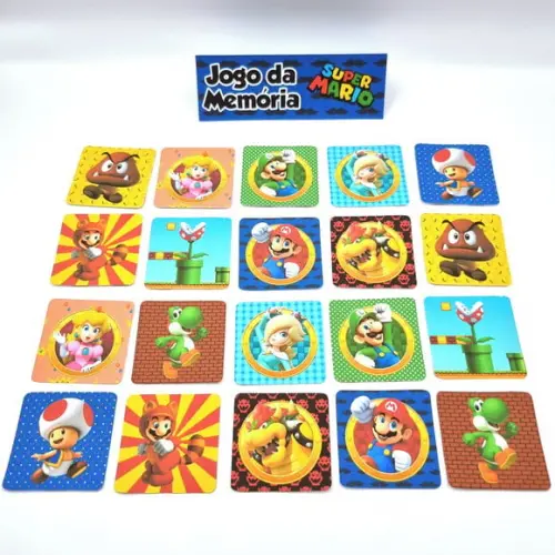Jogo da Memória - Super Mario