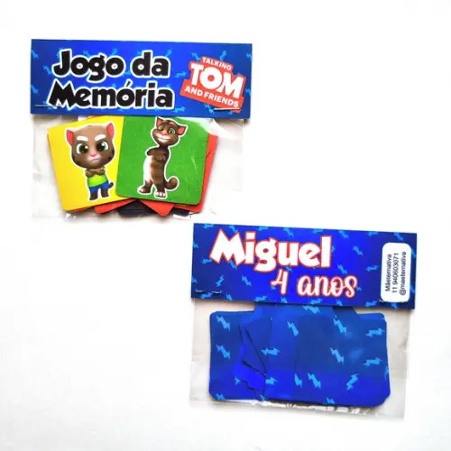 Jogo da Memória - Talking Tom