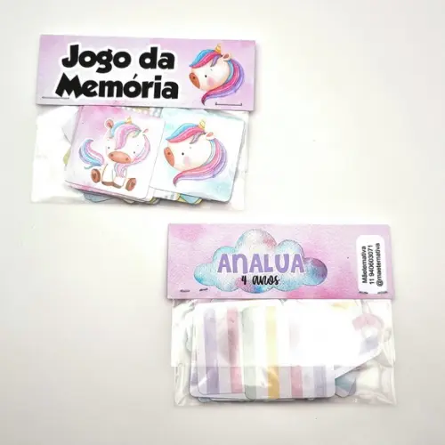 Jogo da Memória - Unicórnio