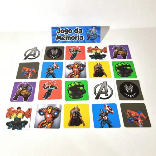 Jogo da Memória - Vingadores