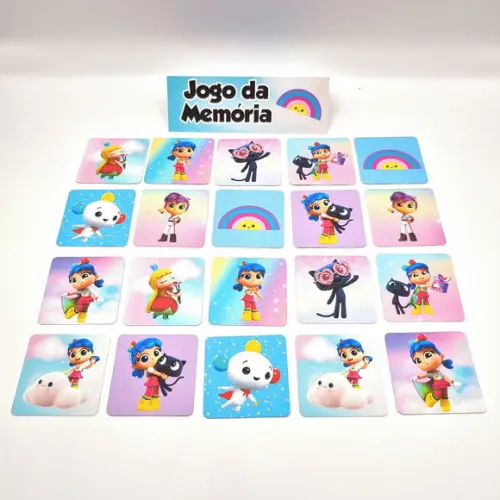 Jogo da Memória - Vera e o Reino do Arco Íris
