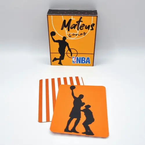 Jogo da Memória na Caixa - Basquete Nba