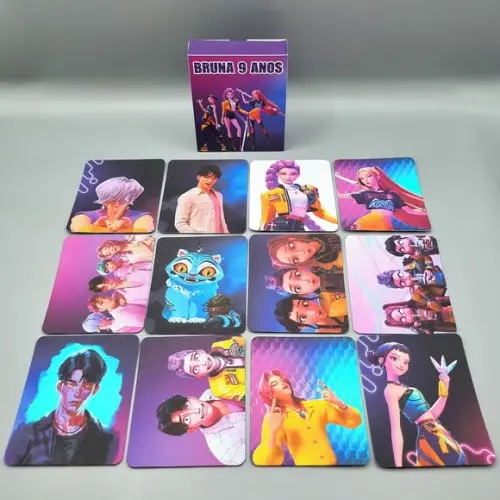 Jogo da Memória na Caixa - Guerreiras do Kpop
