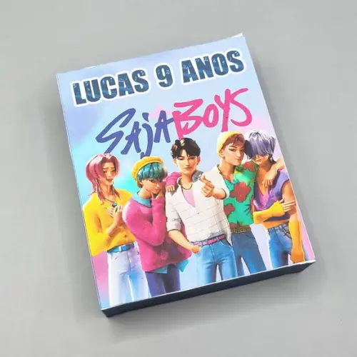 Jogo da Memória na Caixa - Guerreiras do Kpop Saja Boys