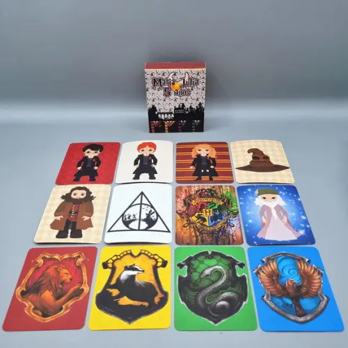 Jogo da Memória na Caixa - Harry Potter