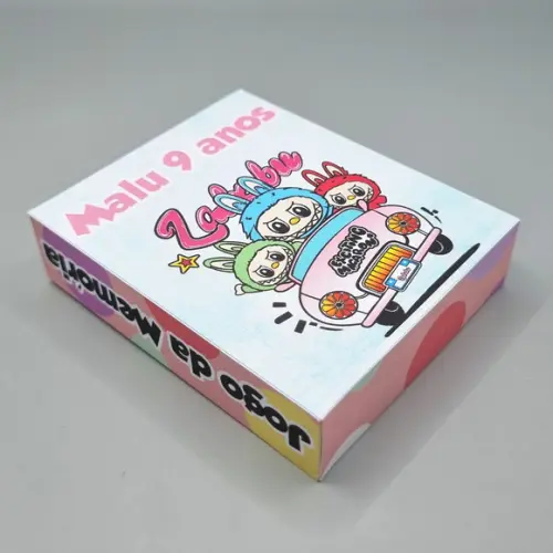 Jogo da Memória na Caixa - Labubu