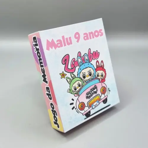 Jogo da Memória na Caixa - Labubu