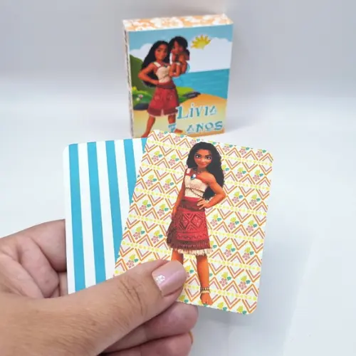 Jogo da Memória na Caixa - Moana 2