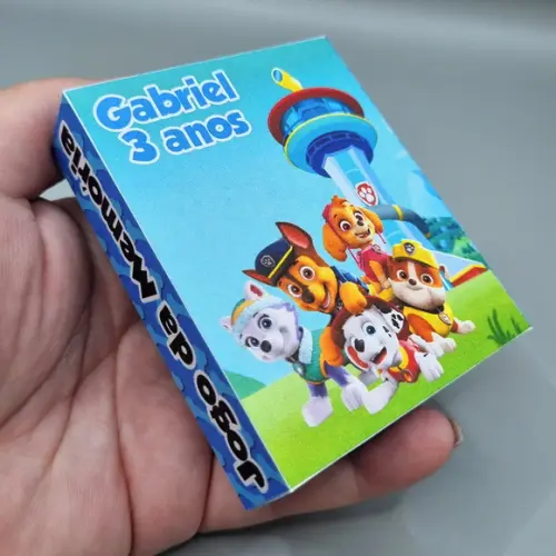 Jogo da Memória na Caixa - Patrulha Canina