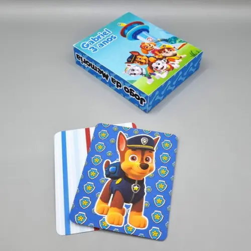 Jogo da Memória na Caixa - Patrulha Canina