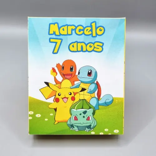 Jogo da Memória na Caixa - Pokemon