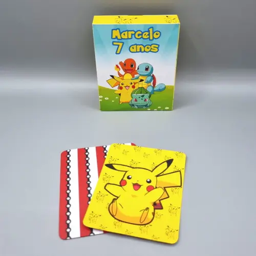 Jogo da Memória na Caixa - Pokemon