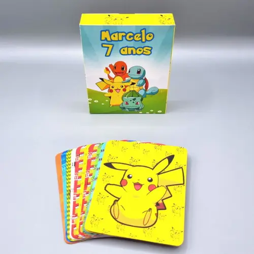 Jogo da Memória na Caixa - Pokemon
