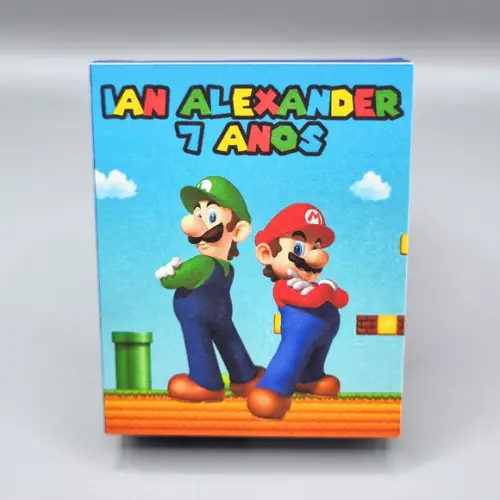 Jogo da Memória na Caixa - Super Mario