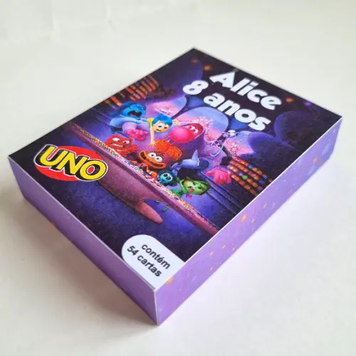 Jogo Uno na Caixa - Divertidamente