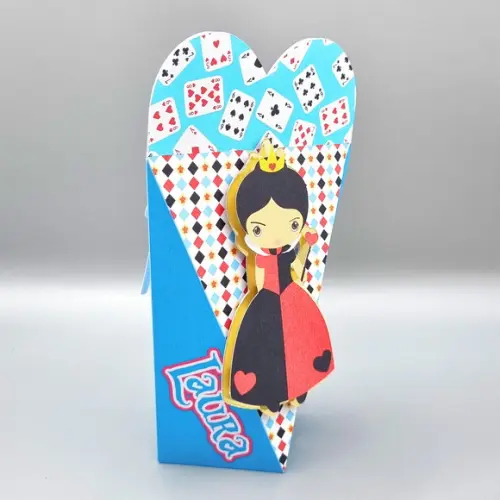 Kit Caixas Personalizadas 20 Pç Alice no País das Maravilhas
